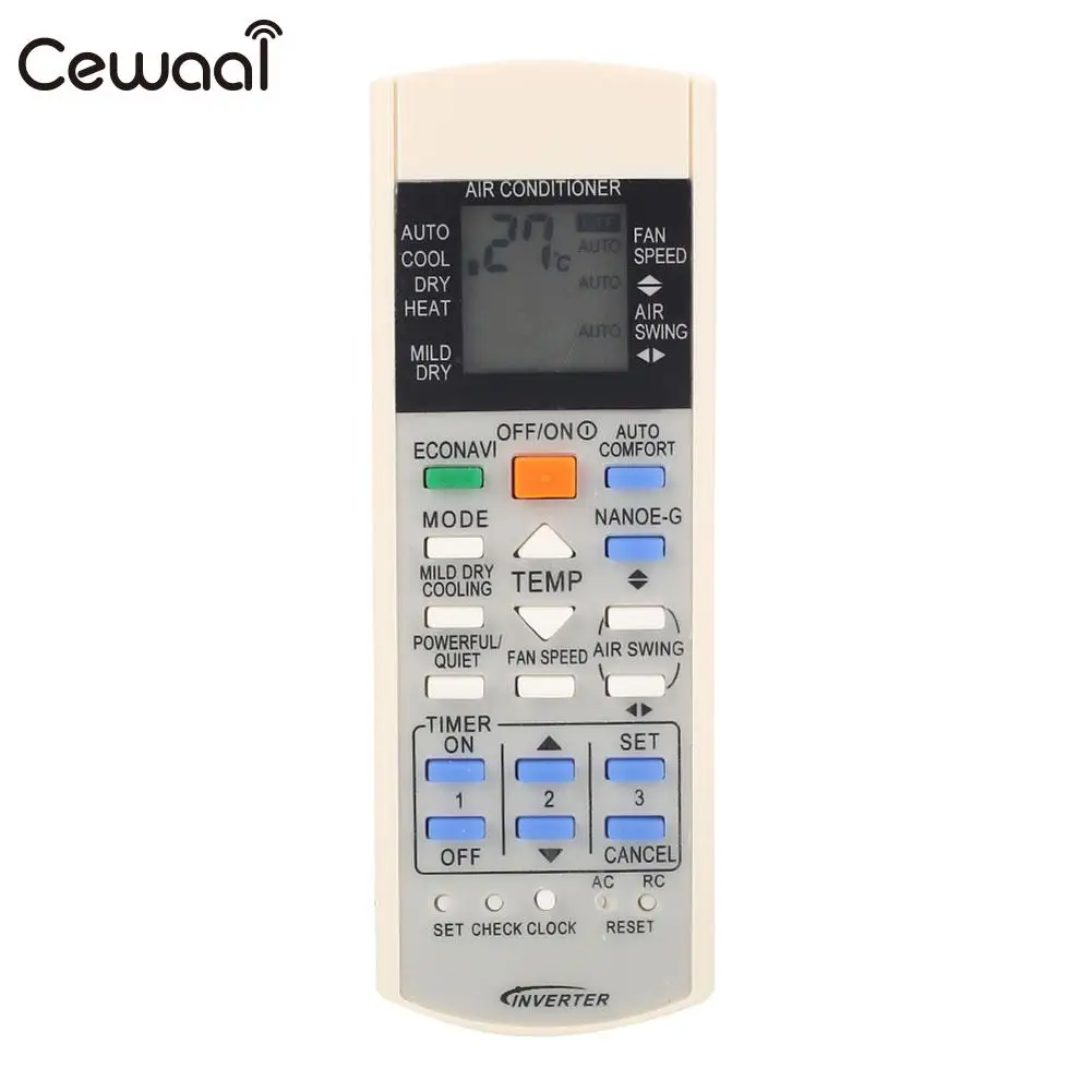 White A75C2998 Controller Replacement Air Conditioning RC for Panasonic Portable Premium | Электроника