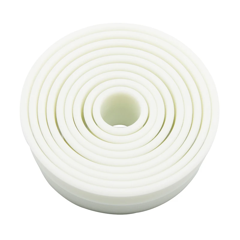 LONSI High Quality Round Nylon Cookies Cutter Set Plastic Mold 3D Biscuit Molds Kitchen Baking Mould | Дом и сад