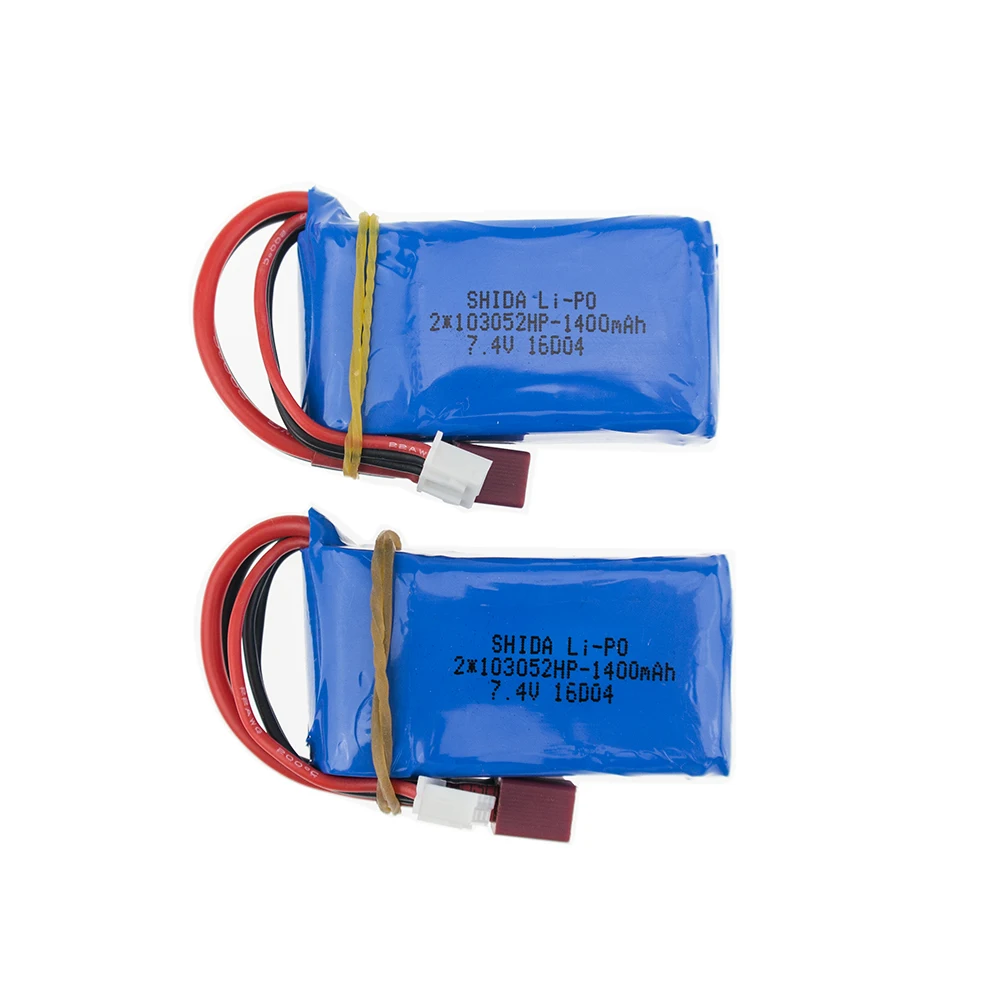 7.4 В 1400 мАч lipo Батарея 3 шт. Батареи и USB Зарядное устройство для WLtoys a959 b a969 a979 k929 rc