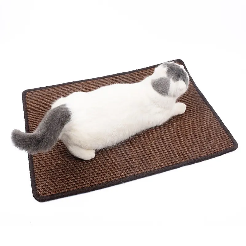 Hoomall кошачий сизаль шлифовальный коготь коврик Когтеточка для кошки башни