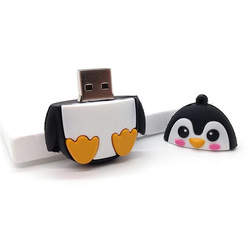 Usb флеш накопитель Pendrive с мультяшными животными 4 ГБ 8 16 32 64 милый лисой Пчелой