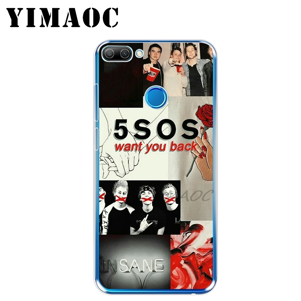 5 Seconds Of Summer 5SOS мягкий чехол для huawei Коврики 30 20 P30 P20 P10 P9 P8 2015 2016 2017 P Smart Lite рro |