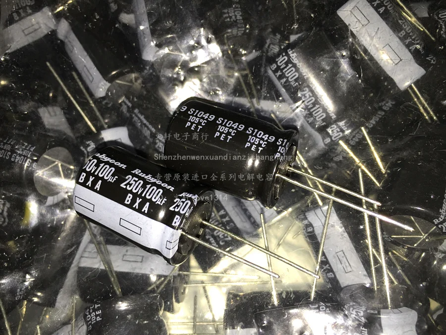 10 шт./20 шт./50 шт. японский Рубин RUBYCON 250v100uf BXA 18x25 мм алюминиевый электролитический