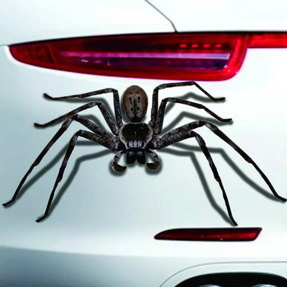 Новинка 2019 автомобильные наклейки Spide с росписью на Хэллоуин автомобильная