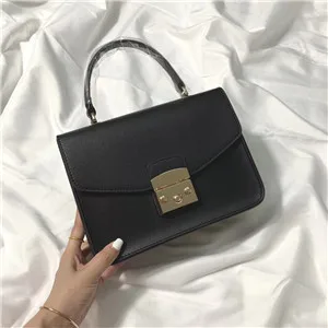 Известный бренд сумки для женщин Bolsa Feminina Sac основной сумки через плечо Деловые женские сумки новые - Цвет: Black