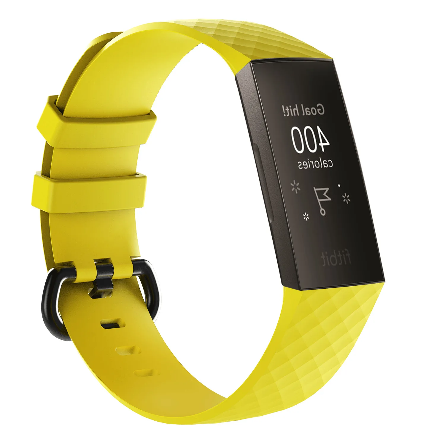 Силиконовый браслет для Fitbit Charge 3 Smart Band Bracelet замена Смарт аксессуаров Размер S