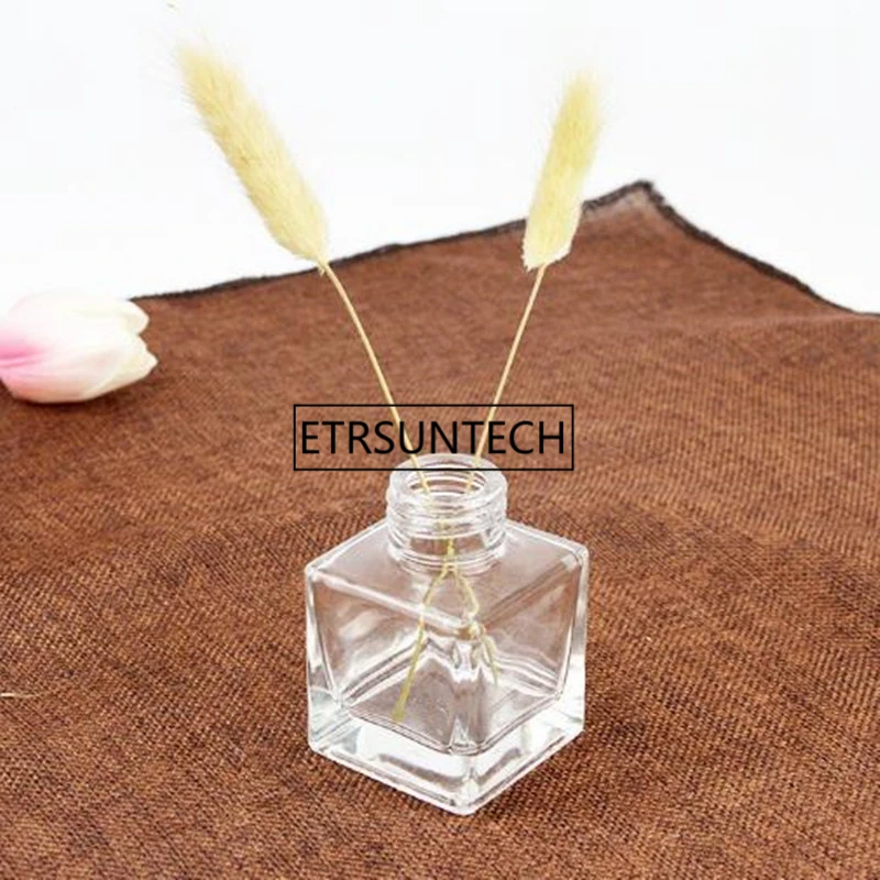 50ml Fragrance Essential Oil Glass Bottle Empty Perfume Container Home Wedding Decoration Refillable F1803 | Красота и здоровье