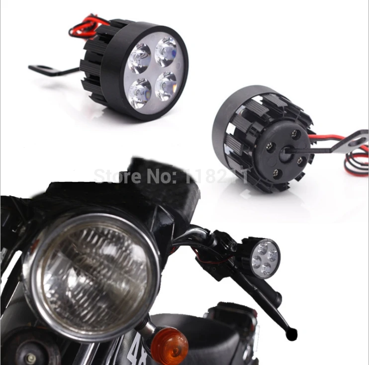 

Светодиодные фары для скутера, мотоцикла, 15 Вт, 4 пары