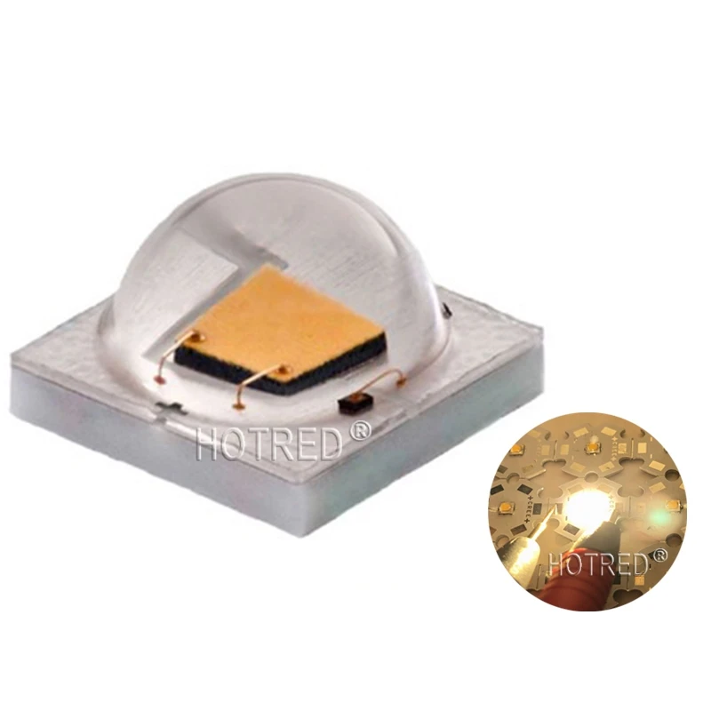 Оригинальные 10 шт. Cree 3 вт XLamp XPE2 XP E2 R3 холодный теплый белый нейтральный красный