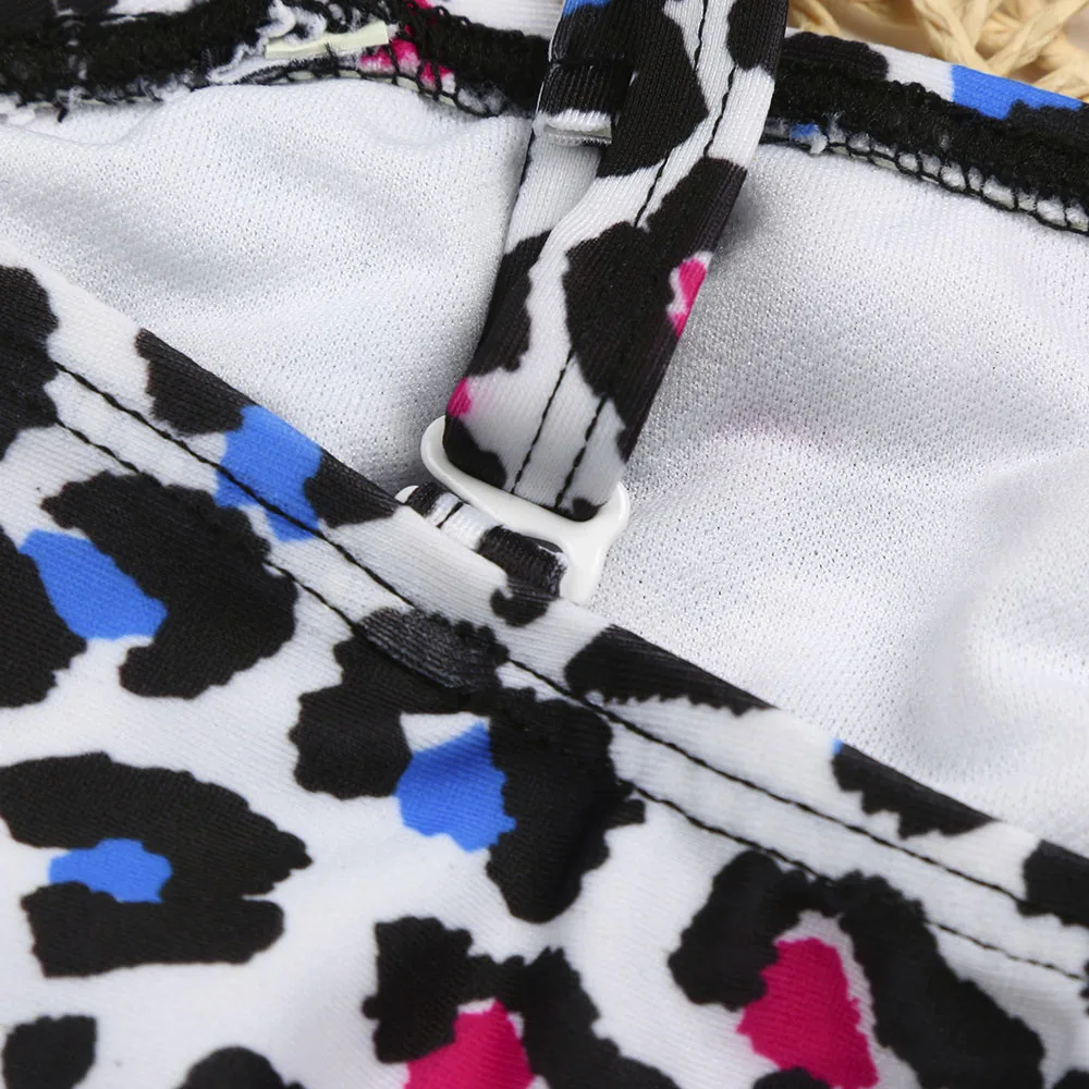 Детский купальный костюм из 3 предметов для маленьких девочек лямки купальников