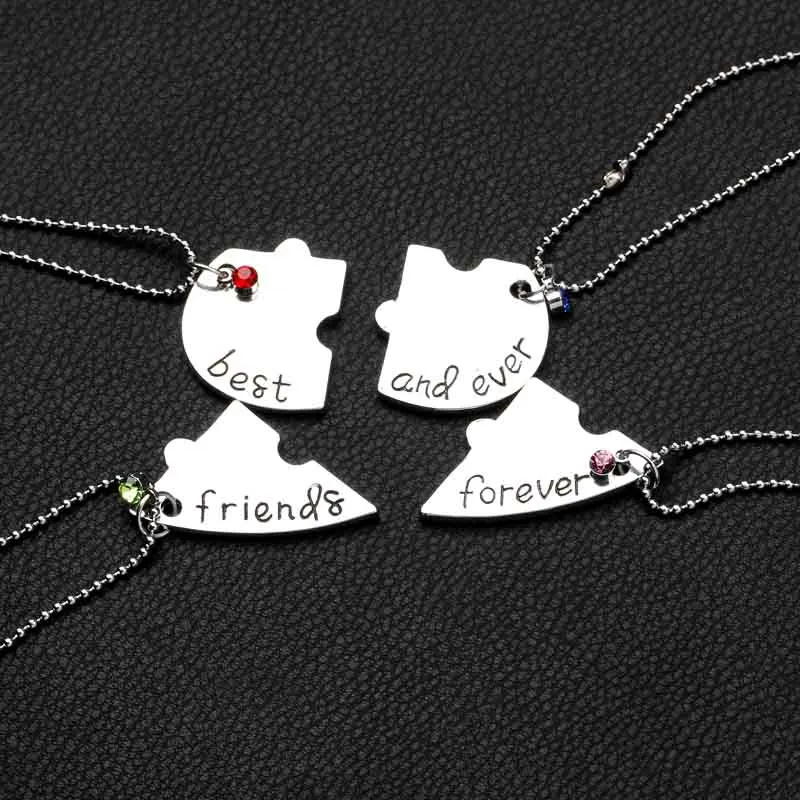 Ожерелье с подвеской Best friends forever and 4 шт./компл.|Ожерелья подвеской| |