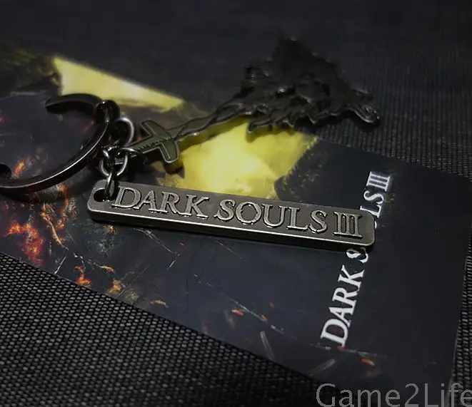Souls Dark 3 III лимитированная коллекция промо металлическая игровая подвеска модель |