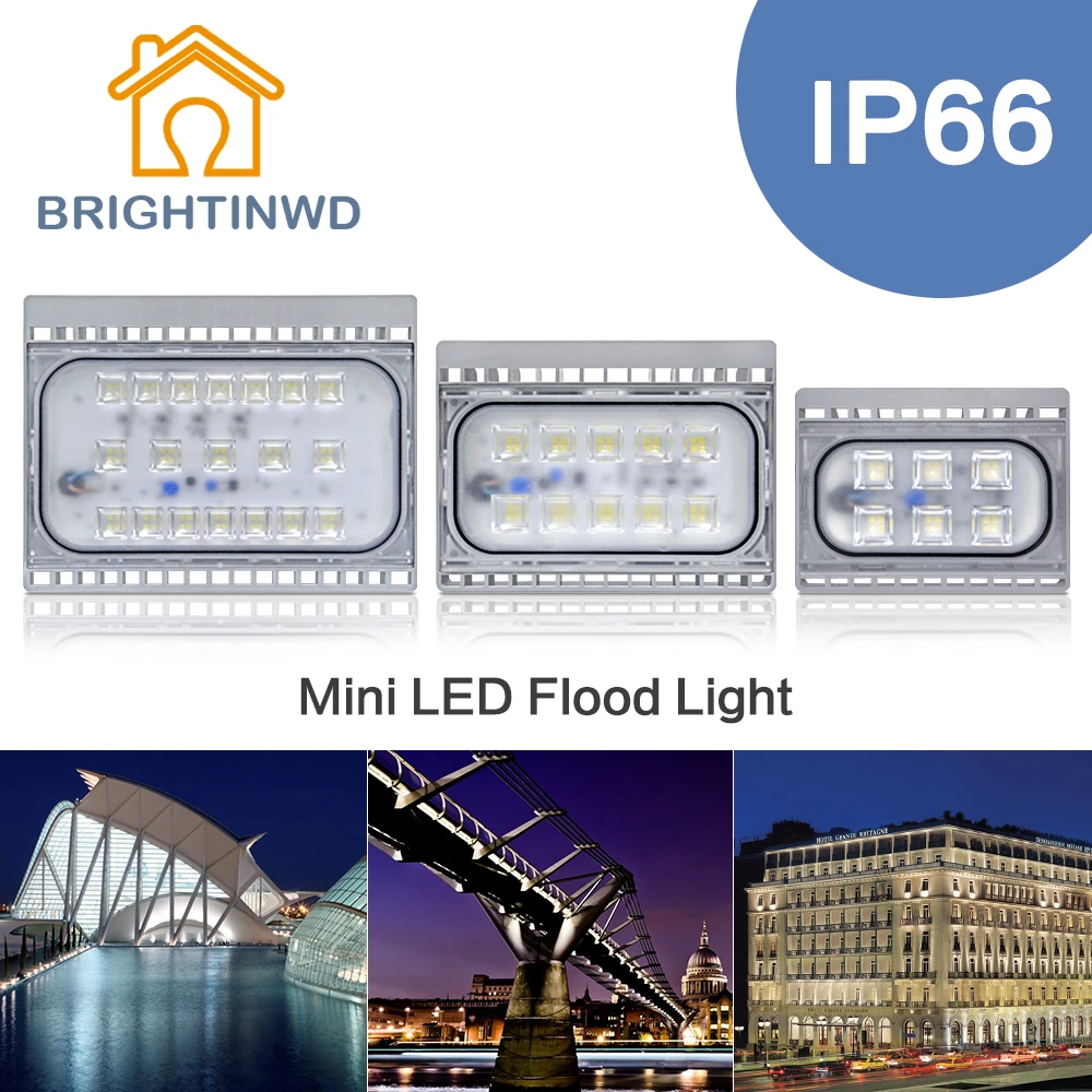 220V светодиодный напольный светильник 50 Вт 30 20 хит продаж IP66 Водонепроницаемый Focos