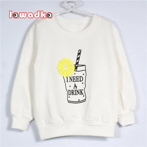 Белый Lawadka Band/Спортивная футболка для маленьких девочек и мальчиков; футболки с длинными рукавами для мальчиков; хлопковая детская одежда - Цвет: Белый