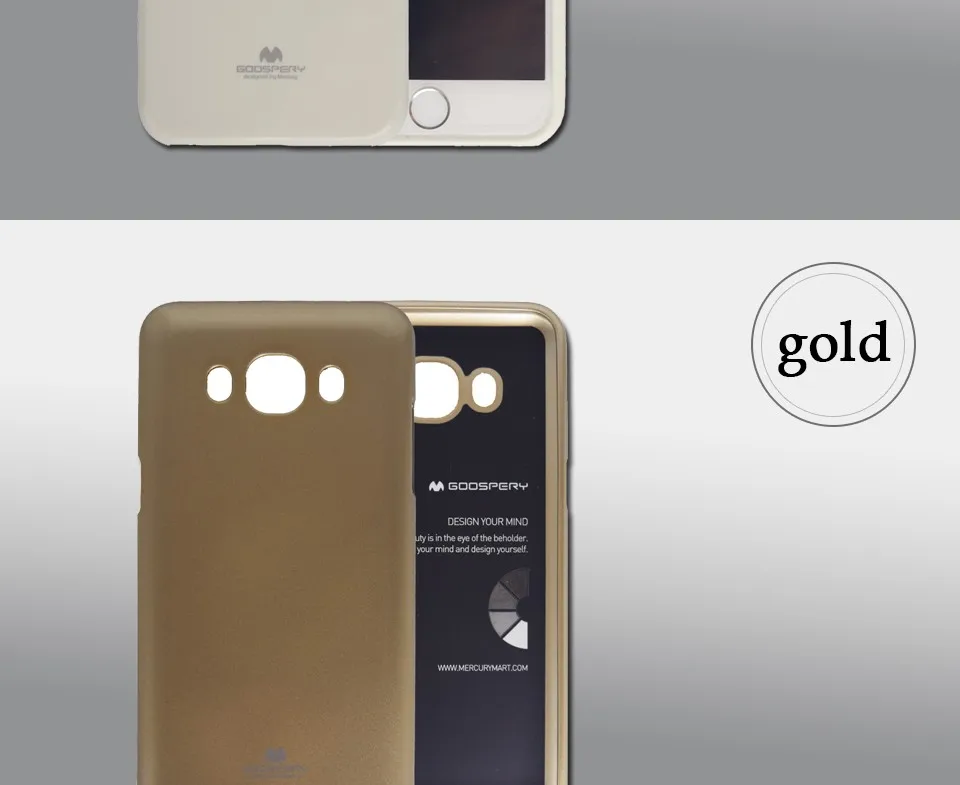 Глянцевый силиконовый чехол Goospery для смартфонов Samsung Galaxy J7. Яркие цвета в ассортименте