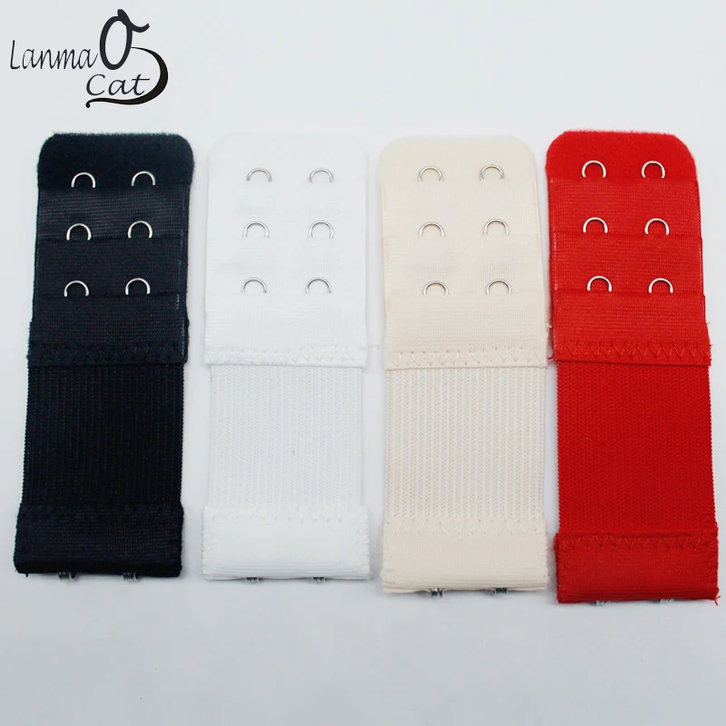 (4 шт.) Удлинитель бюстгальтера с 2 крючками для женского удлинитель ремешка