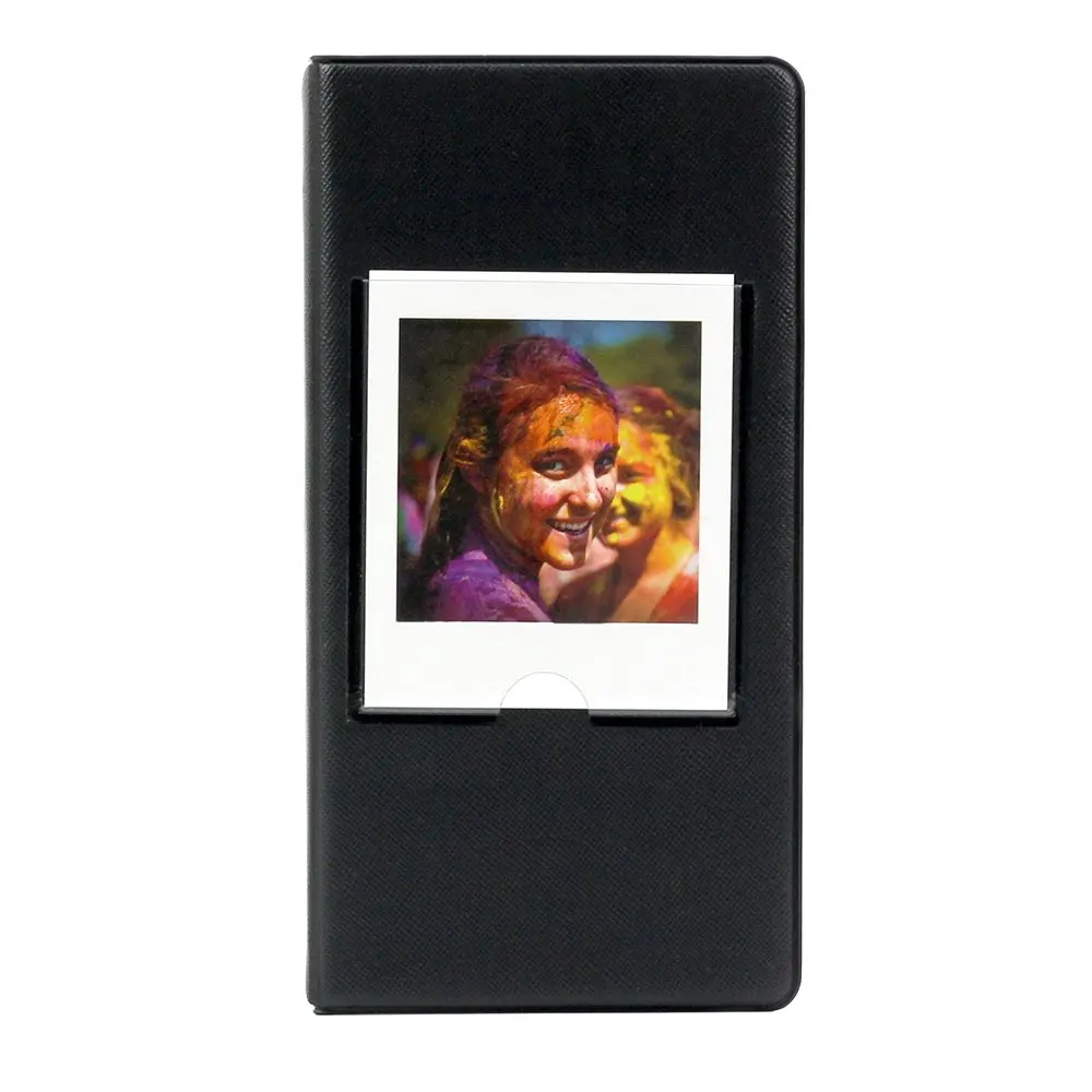 CAIUL Photo Album for fujifilm instax Square SQ20/SQ10 /SQ6/SP-3(64 photos)(3.39x2.83 inch) Photo Frames-White/Black/Blue/ Pink