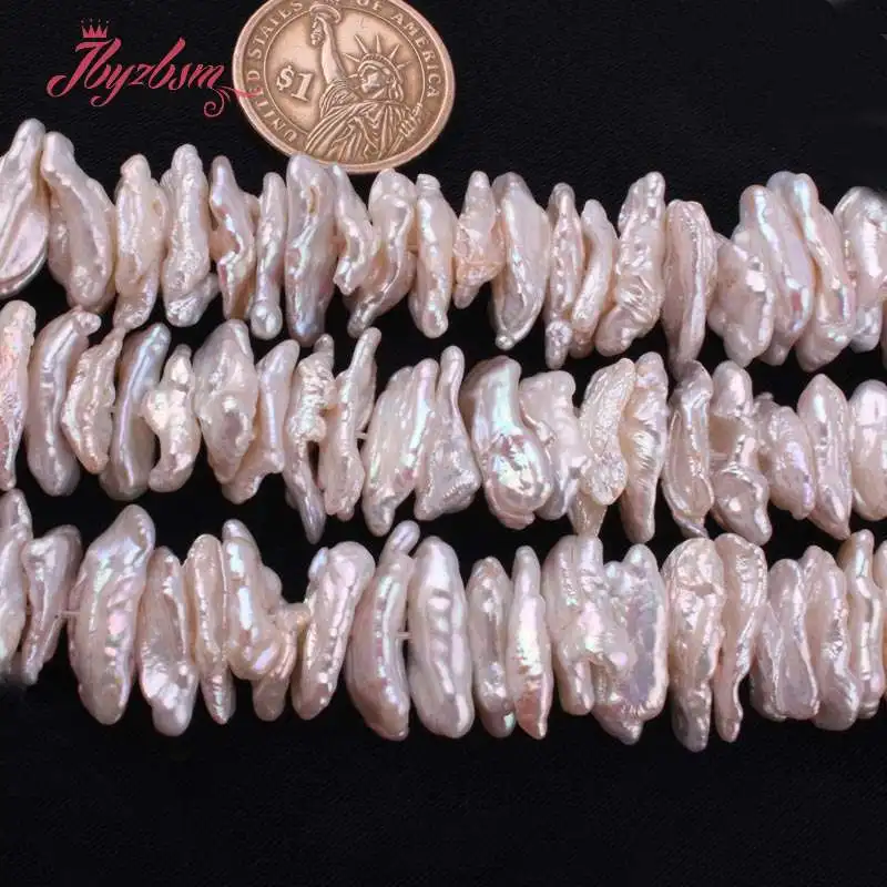 10-20mm Freeform Freshwater Pearl Reborn Keshi Natural Stone Loose Beads For DIY Necklace Bracelets Jewelry Making Strand 15&quot |