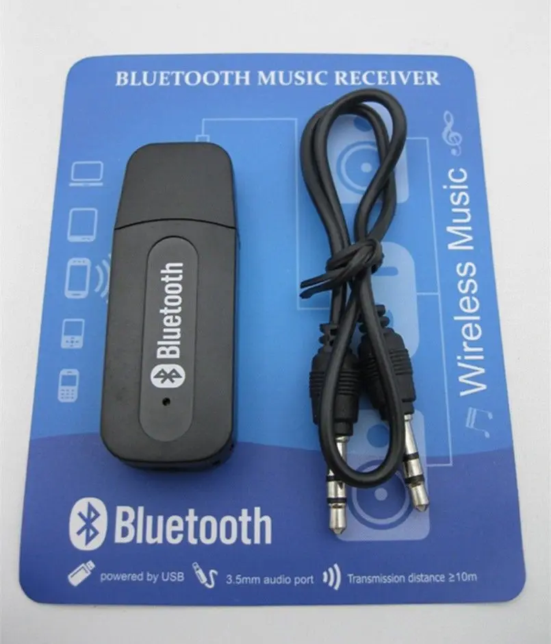 USB Bluetooth Музыкальный беспроводной стереоприемник GEYIREN 3 5 мм для автомобиля AUX