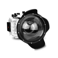 130ft40m waterproof box underwater housing camera diving case for sony a7 iii a7r iii a7m3 28 70mm 90mm or 16 35mm with dome
