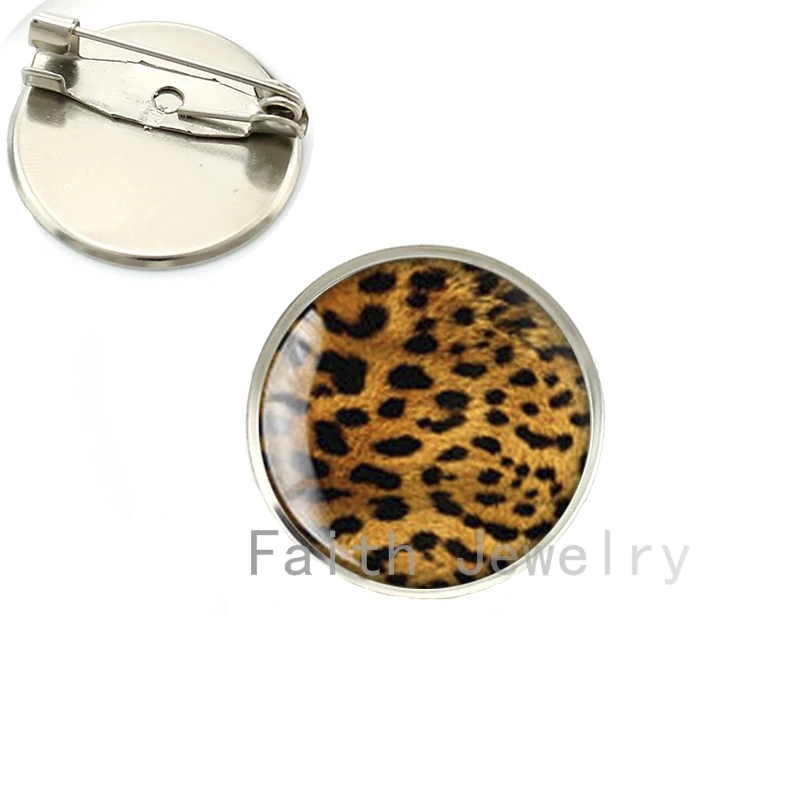 Оптовая продажа великолепная картина с леопардом броши Стильная черная пантера