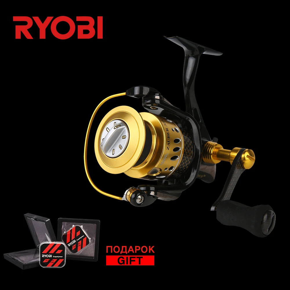 RYOBI ZAUBER CF 3000 металлический корпус колеса карбоновая ручка плоская EVA 10 Подшипники