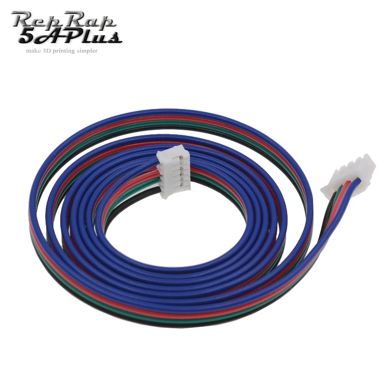 Шаговый мотор кабель 6pin ph2.0 к 4PIN XH2.54 4 вести провод 1 м длиной удлинитель 3d принтер экструдер Запчасти