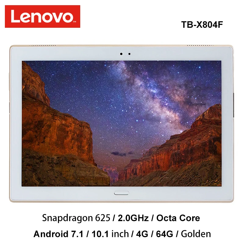 Lenovo XiaoXin планшет с 10 дюймовым дисплеем восьмиядерным процессором snapdragon 625 ОЗУ 4 Гб