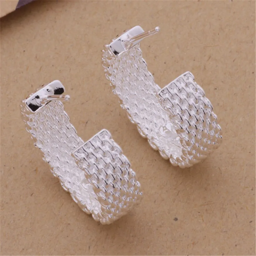Женские серьги гвоздики серебристого цвета в стиле ретро|jewelry diva gifts|jewelry box free