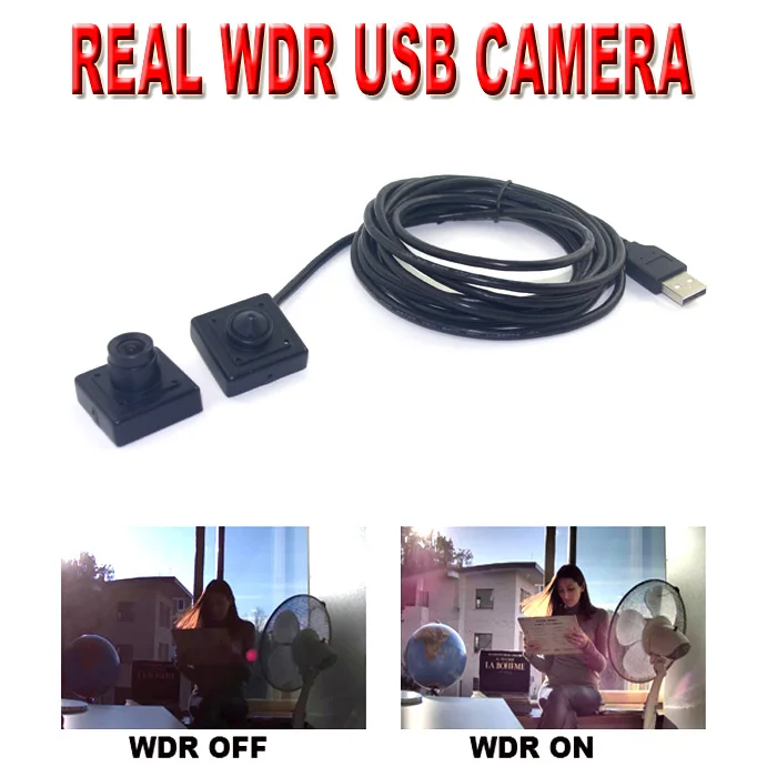 USB камера 1 3 Megapiexl REAL WDR с широким динамическим диапазоном и датчиком 1/2 7 дюймов|usb
