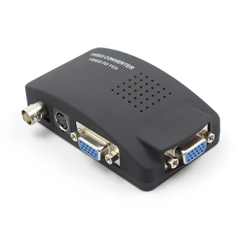 Горячая продажа 1080P CC TV DVR DVD BNC S video VGA в конвертер адаптер цифровая коробка
