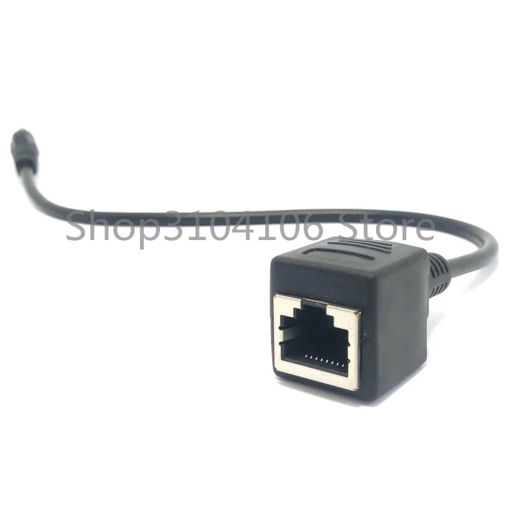 Сетевой переходник RJ45 мама к разъему DC3.5 папа 3 5 постоянного тока для устройства с