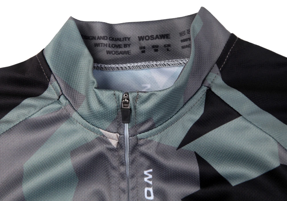 Веломайка WOSAWE унисекс с длинным рукавом быстросохнущая ветрозащитная