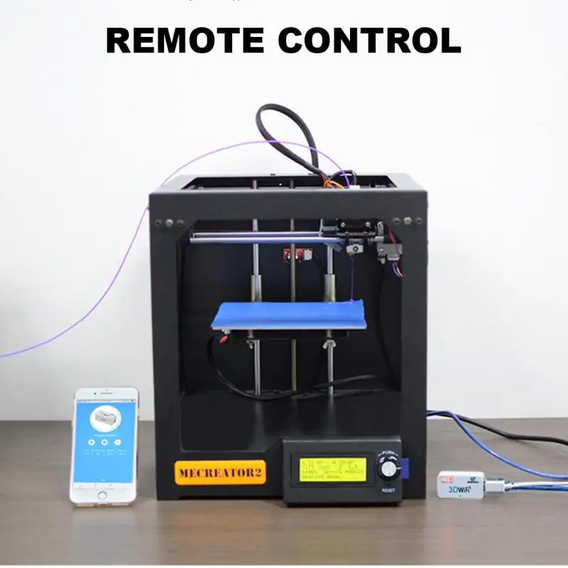 Geeetech комплектующие для 3d принтера аксессуары 3D WiFi модуль TF карта USB2.0 Поддержка беспроводной Wifi коробка для большинства популярных 3d принтеров Прямая поставка