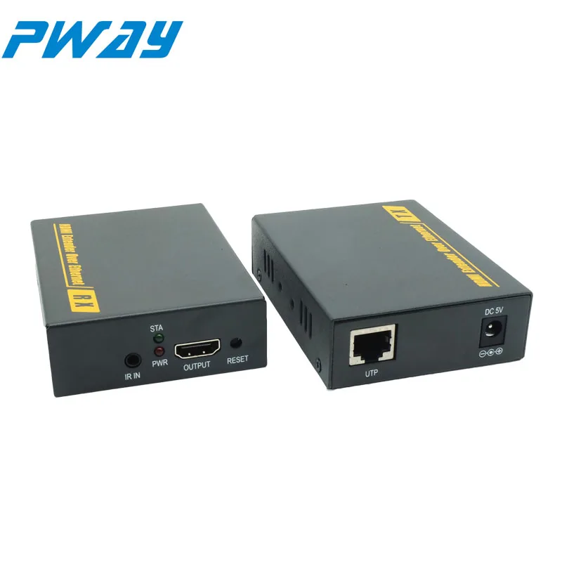 HDMI удлинитель IP с поддержкой 120 м от 1 до многих возможностей и дистанционным ИК