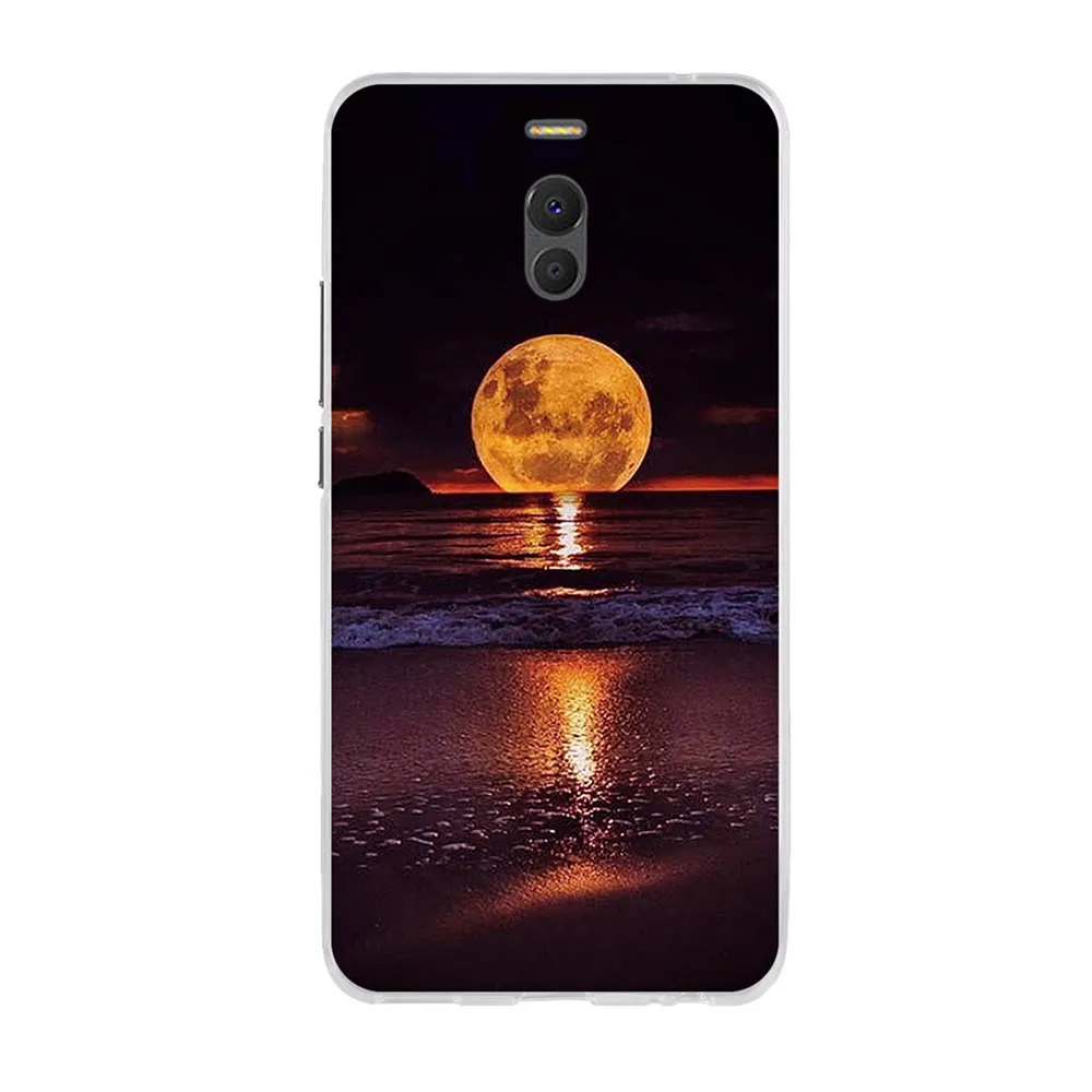 Мягкий ТПУ чехол для Meizu M6 Note силиконовый 5 дюйма с 3D рельефным рисунком телефона