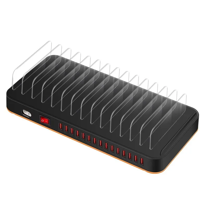 SZYSGSD универсальная Быстрая зарядка 15 usb-портов для смартфона зарядное устройство