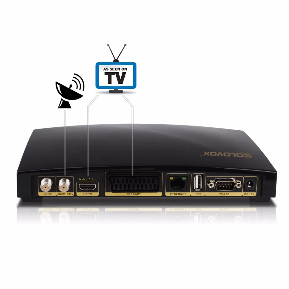 5 шт. оригинальный solovox V8S плюс цифровой спутниковый ресивер S V8 Поддержка webtv Biss