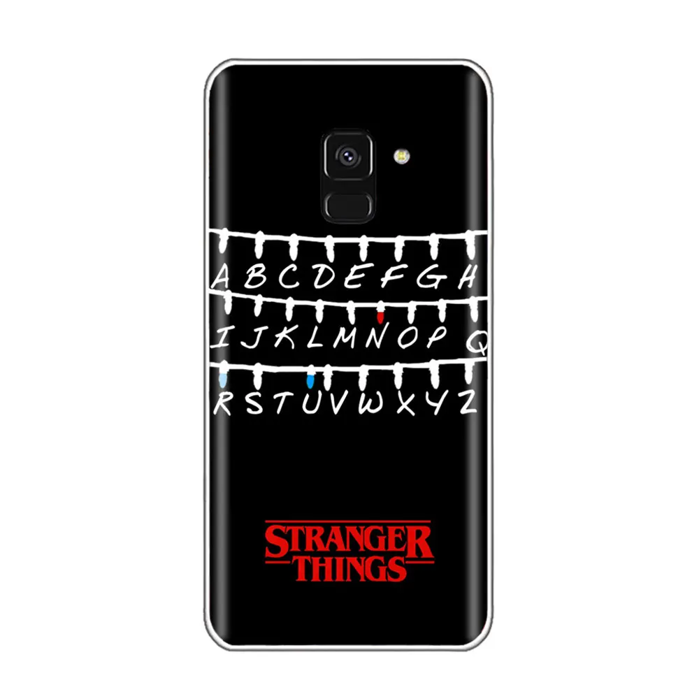 TPU D1598 Странные Вещи ТВ Логотип ABC run Бисер для украшения для samsung S7 S6 edge S9 S8 S9 Plus A3 A5 A7Soft TPU чехол для A6 Plus - Цвет: TPU D1598