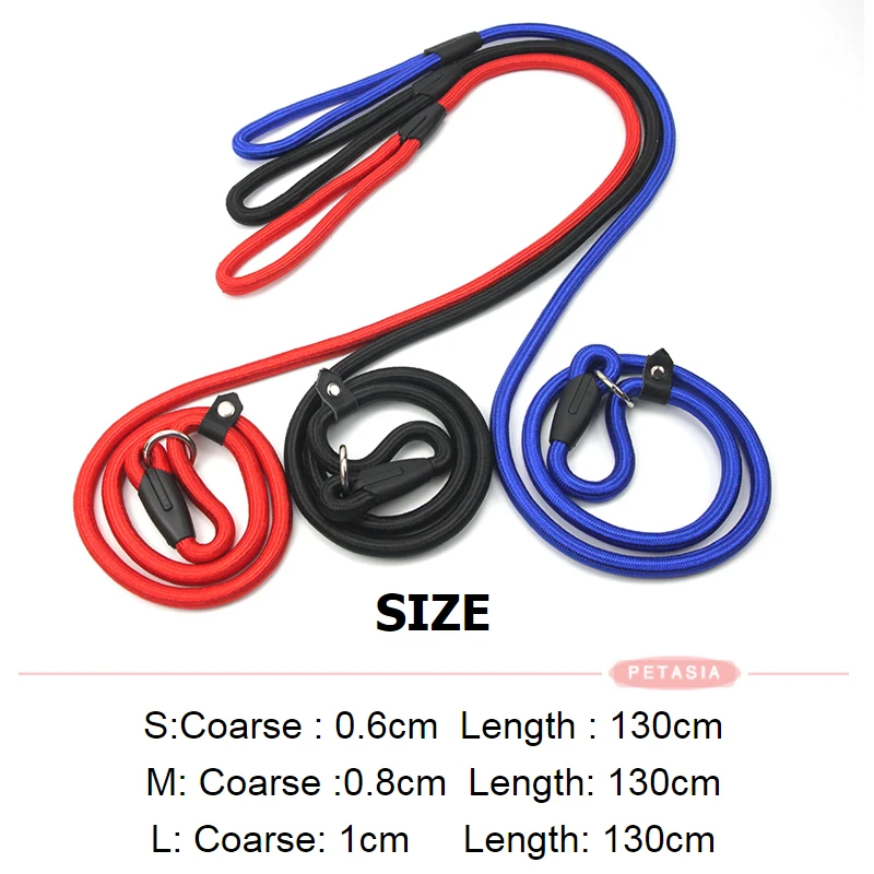 Nylon Dog Leash For Small Large Dogs Led Leashes Pets Walking Training Harness Collar Strap Belt Pet Supplies 30kg 130CM | Дом и сад