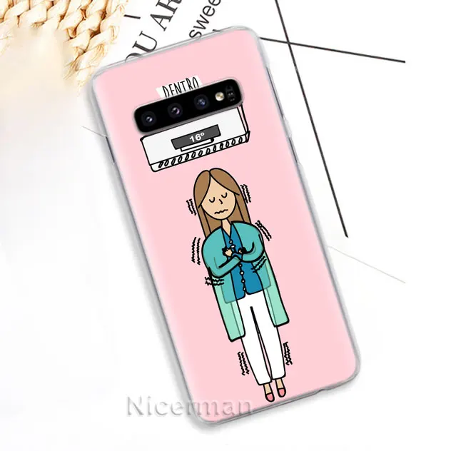 Чехол для телефона samsung Galaxy S10e S10 S8 S9 Plus S6 S7 Edge A40 A50 A70 M20 чехол для доктора медсестры мультяшный Жесткий Чехол для ПК - Цвет: 02