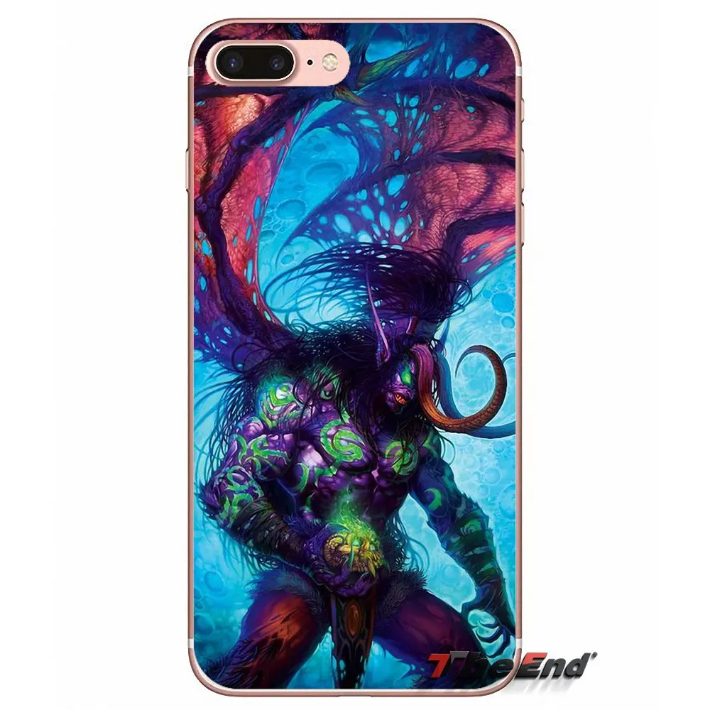 Illidan World of Warcraft WoW мягкий чехол для Xiaomi Redmi 4 3 3S Pro Mi3 Mi4 Mi4i Mi4C Mi5 Mi5S Mi Max Note 2 4|note 2|world warcraft