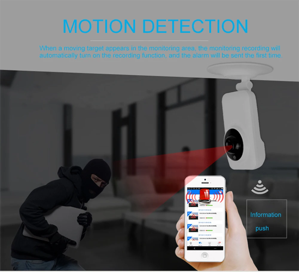 Видеоняня 720P ip камера для видеосъемки детей мини Wifi беспроводная