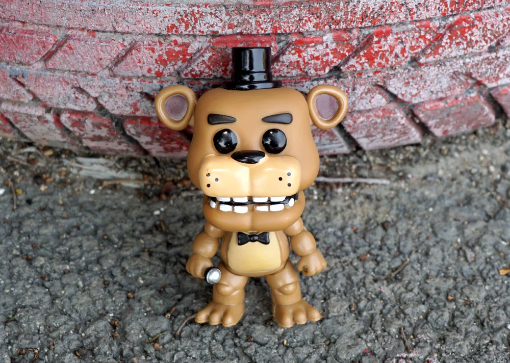 2 шт./компл. Five Nights At Freddy's» «пять ночей у Фредди» Игрушки FNAF ПВХ фигурки Куклы Бонни и Чика Фокси» из мультфильма для мальчика, с принтом Фредди 5 Fazbear кукол с принтом "Кошмар медведь