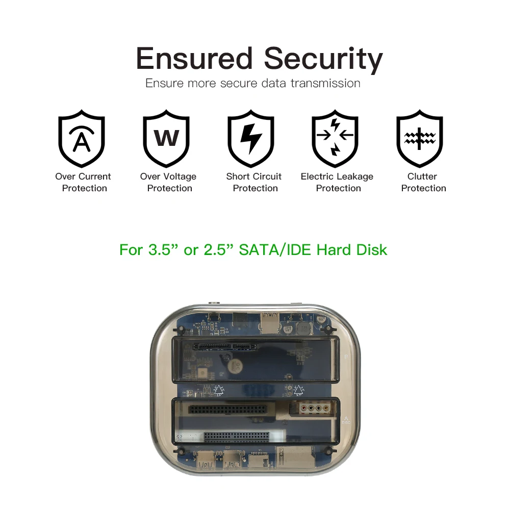 USB 3 0 док станция для жесткого диска USB3.0 многофункциональная 2 5 дюйма IDE/SATA|Корпус