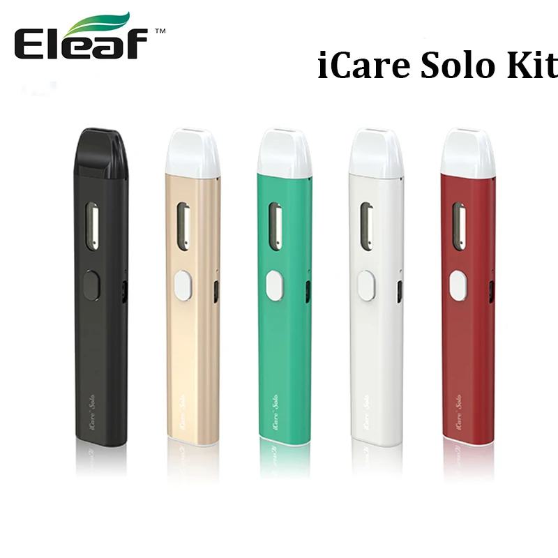 Оригинальный Eleaf Solo Starter Kit 320 мАч аккумулятор 1 мл бак с IC головкой vs icare mini|original
