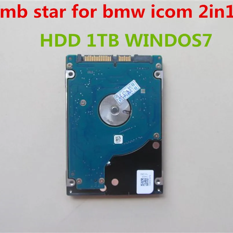 Супер 2 в 1 Mb Star c4 и для Bmw Icom a2 с программным обеспечением Hdd ТБ установленный x200t