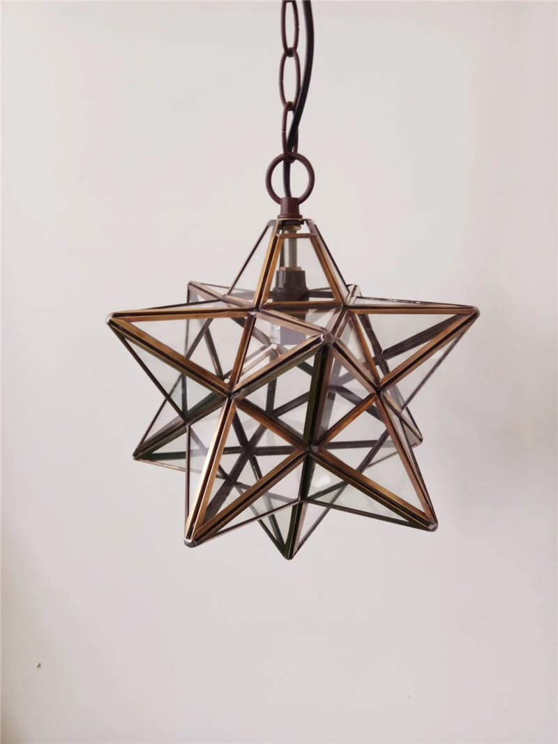 Стеклянный художественный Декор FUMAT подвесной светильник в стиле лофт полиэдр