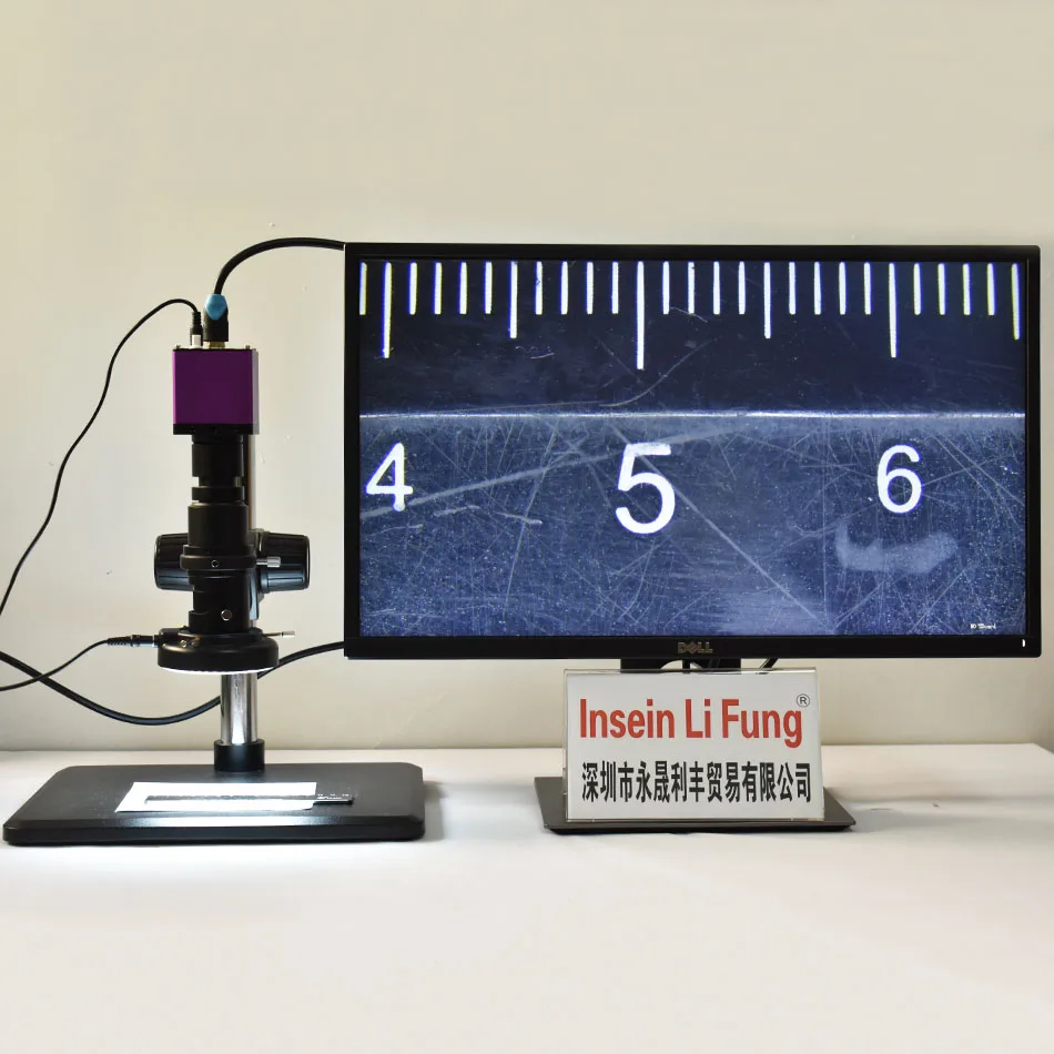 HD 1080P 60 Frames 1/2-inch HDMI Industry Digital Video Microscope Camera SD Card Storage R G B Independent Adjustment | Инструменты