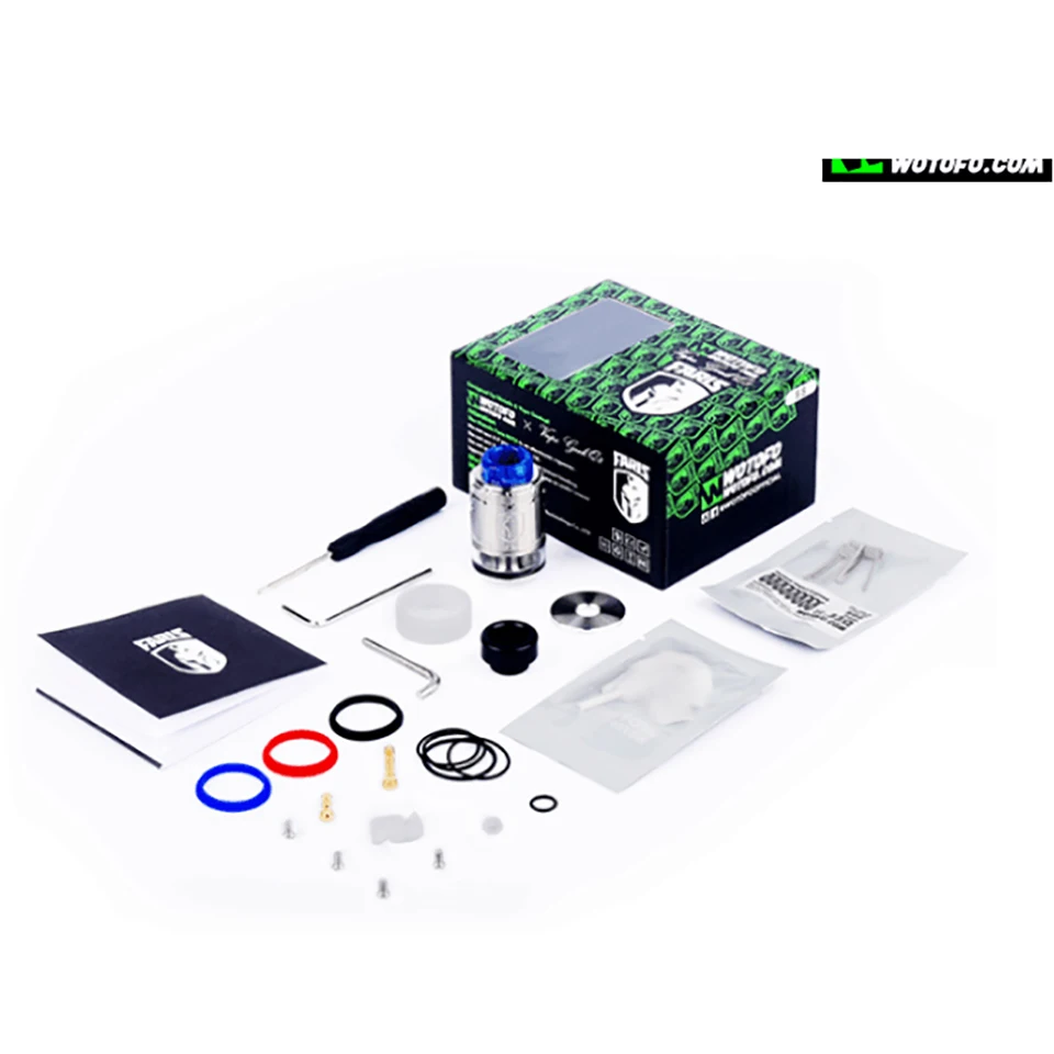 Распродажа Wotofo Faris атомайзер RDTA 24 мм Vape танк 3 мл испаритель восстановление капель